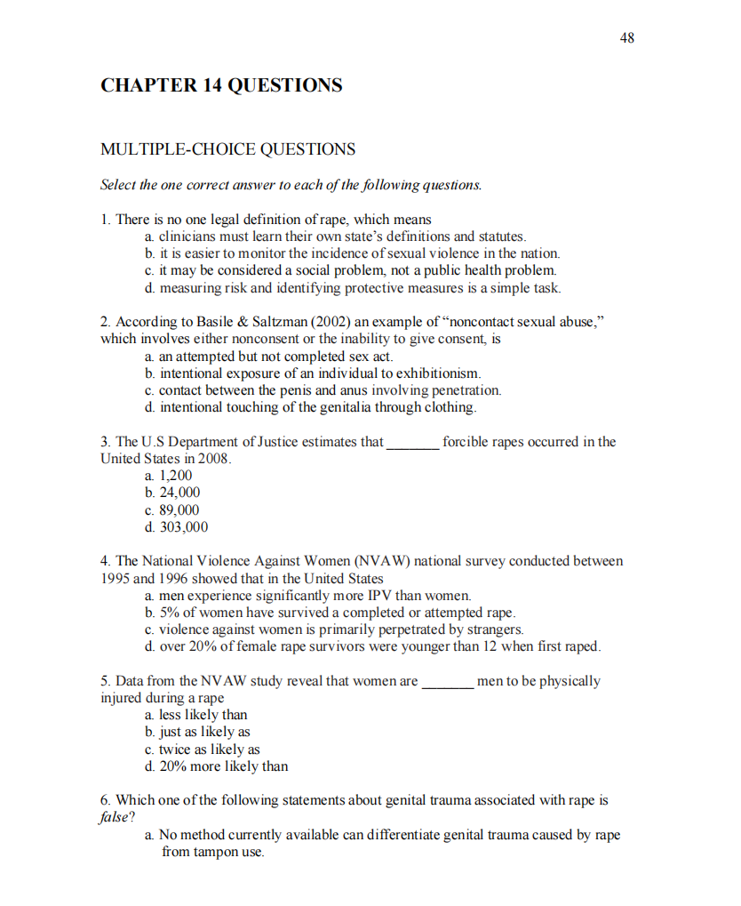 Test Bank Women’s Health in Nursing 3rd Edition by Kerri Durnell Schuiling