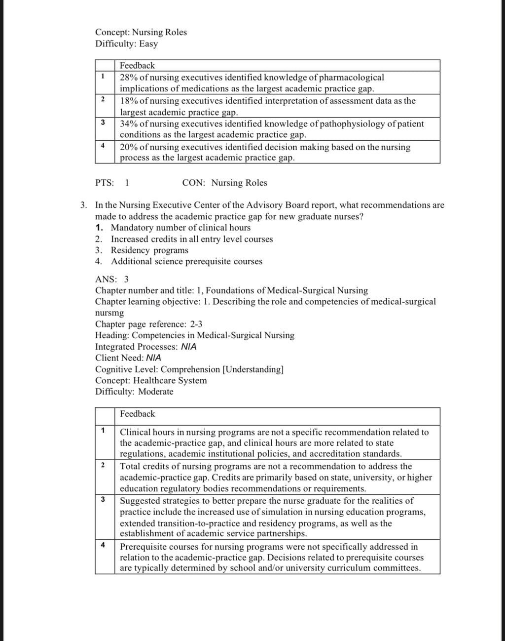 Test Bank Davis Advantage for Medical-Surgical Nursing: Making Connections to Practice, 3rd Edition by Janice J. Hoffman and Nancy J. Sullivan
