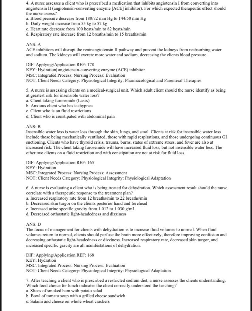 Test Bank Medical-Surgical Nursing: Concepts for Interprofessional Collaborative Care 9th Edition by Donna D. Ignatavicius